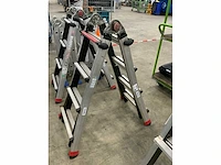 Altrex variflex teleprof 4x4 uitschuif/vouwladder - afbeelding 4 van  6