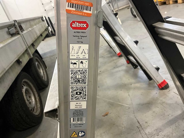 Altrex varitrex 4x4 ladder - afbeelding 4 van  4
