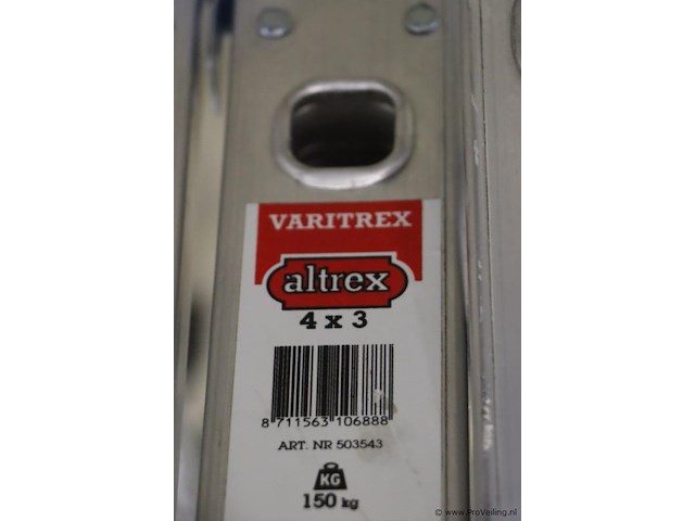 Altrex varitrex plus vouwladder 4x3 sporten - afbeelding 4 van  5