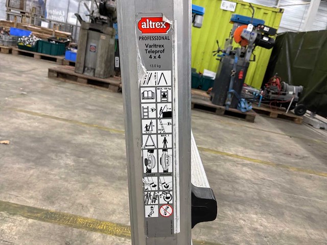 Altrex varitrex teleprof 4 x 4 ladder - afbeelding 5 van  7