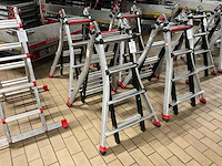 Altrex varitrex teleprof 4x4 vouwladder (2x) - afbeelding 1 van  7