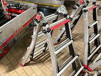 Altrex varitrex teleprof 4x4 vouwladder (2x) - afbeelding 5 van  7