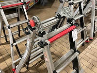 Altrex varitrex teleprof 4x4 vouwladder (2x) - afbeelding 4 van  7