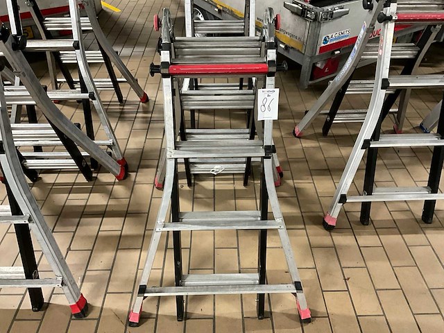 Altrex varitrex teleprof 4x4 vouwladder (2x) - afbeelding 2 van  7