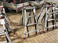 Altrex varitrex teleprof 4x4 vouwladder (2x) - afbeelding 4 van  7