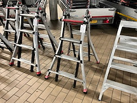 Altrex varitrex teleprof 4x4 vouwladder - afbeelding 2 van  4
