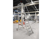 Altrex verrijdbare aluminium platform trap - afbeelding 5 van  8