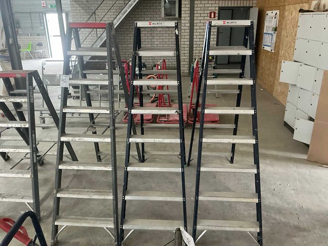 Altrex / wurth ladder (3x) - afbeelding 1 van  1