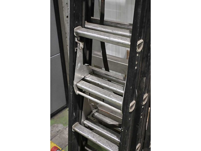 Altrex zr 3088 3x12 3-delige aluminium ladder - afbeelding 4 van  5