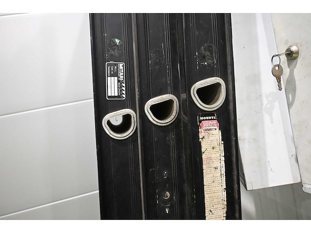 Altrex zr 3088 3x12 3-delige aluminium ladder - afbeelding 3 van  3