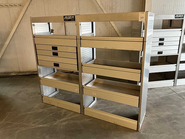 Aluca 200x170 cm bedrijfswageninrichting - afbeelding 1 van  6