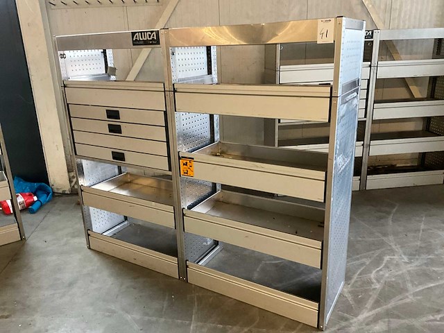 Aluca 200x170 cm bedrijfswageninrichting - afbeelding 1 van  7