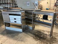 Aluca bedrijfswageninrichting (2x) - afbeelding 1 van  9