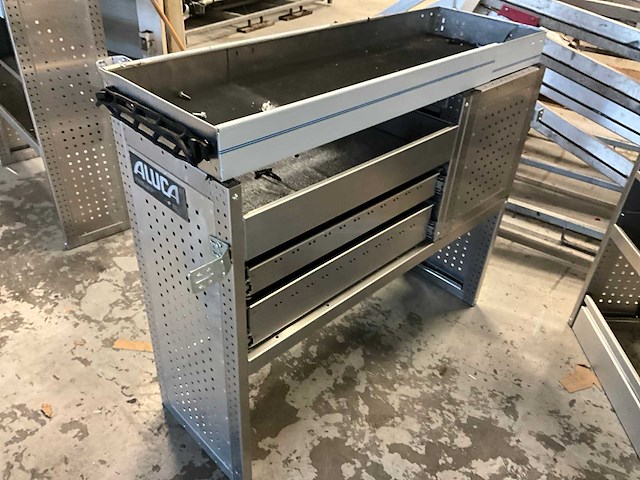 Aluca bedrijfswageninrichting (2x) - afbeelding 5 van  9