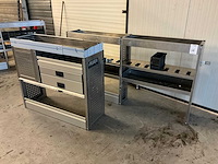 Aluca bedrijfswageninrichting (2x) - afbeelding 1 van  7