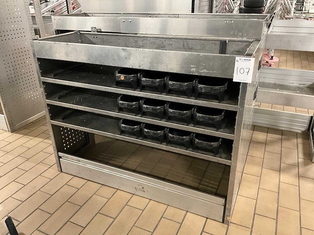 Aluca bedrijfswageninrichting (2x) - afbeelding 1 van  5