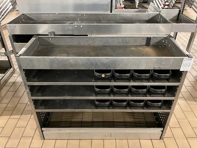 Aluca bedrijfswageninrichting (2x) - afbeelding 2 van  5