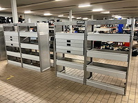 Aluca bedrijfswageninrichting (4x) - afbeelding 1 van  6