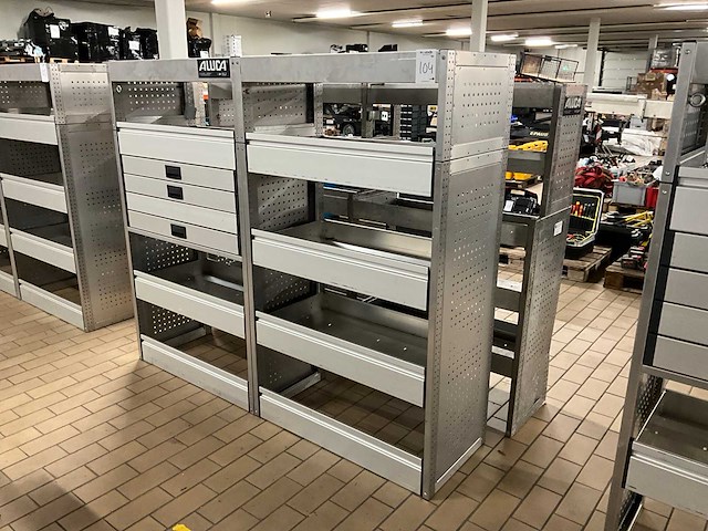 Aluca bedrijfswageninrichting (4x) - afbeelding 3 van  6