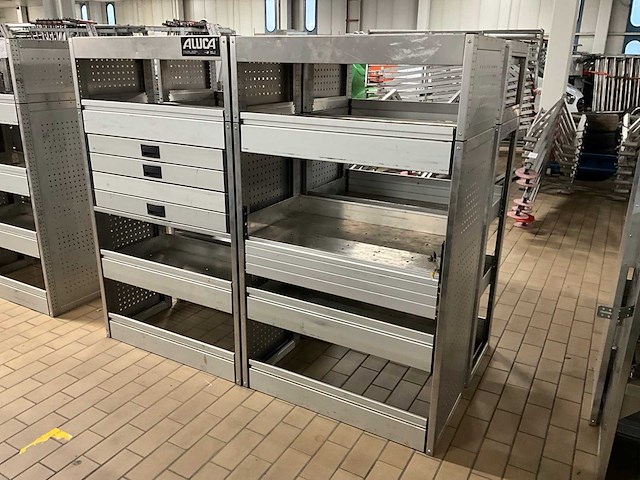 Aluca bedrijfswageninrichting (4x) - afbeelding 2 van  5