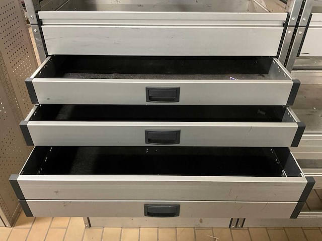 Aluca bedrijfswageninrichting (4x) - afbeelding 4 van  5