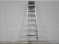 Alumat - sptd-10 - dubbele aluminium trapladder