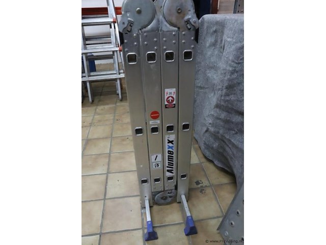Alumexx vouwladder 4x4 - afbeelding 3 van  7