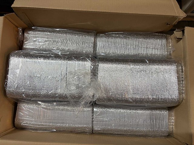Aluminimum bakjes - 2200 stuks (20x) - afbeelding 2 van  6