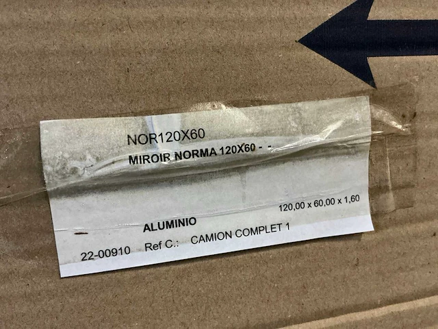 Aluminio norma badkamer spiegel (2x) - afbeelding 3 van  3