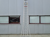 Aluminium 2 delige ladder, altrex, rocky db16, 2010