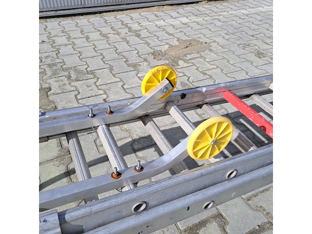 Aluminium 2 delige ladder, altrex, rocky db16, 2010 - afbeelding 5 van  7