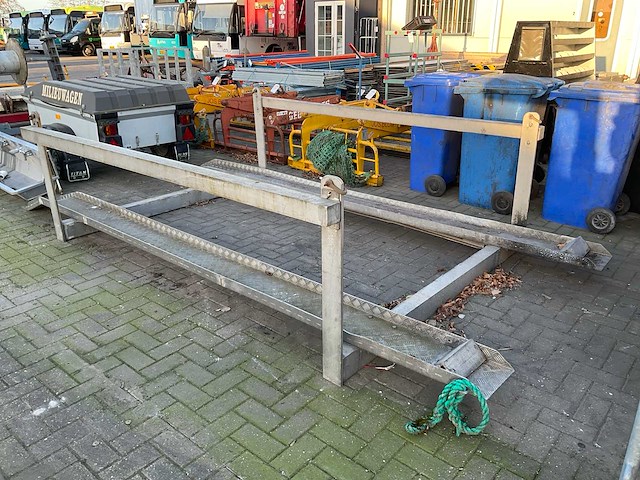 Aluminium auto hijsbrug - afbeelding 2 van  7