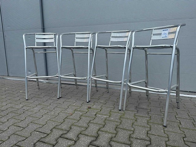 Aluminium barkruk (4x) - afbeelding 2 van  3