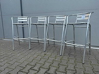 Aluminium barkruk (4x) - afbeelding 2 van  3