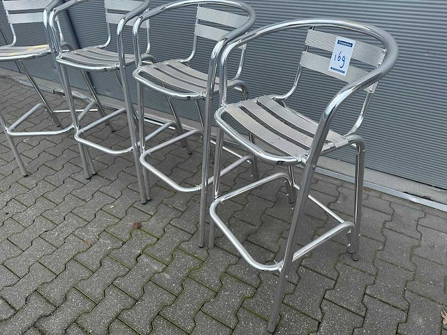 Aluminium barkruk (4x) - afbeelding 3 van  3