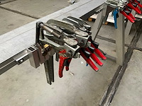 Aluminium bok met constructietangen - afbeelding 1 van  3