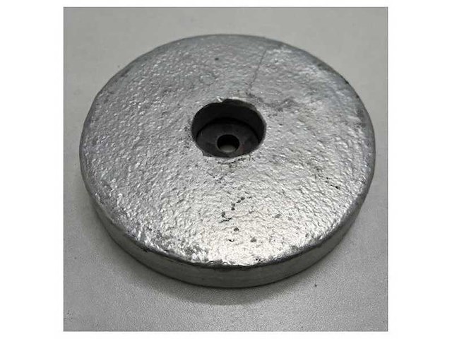 Aluminium bolt-on disc anode ø160x25mm - m12ab - afbeelding 3 van  3