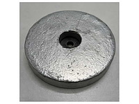 Aluminium bolt-on disc anode ø160x25mm - m12ab - afbeelding 3 van  3