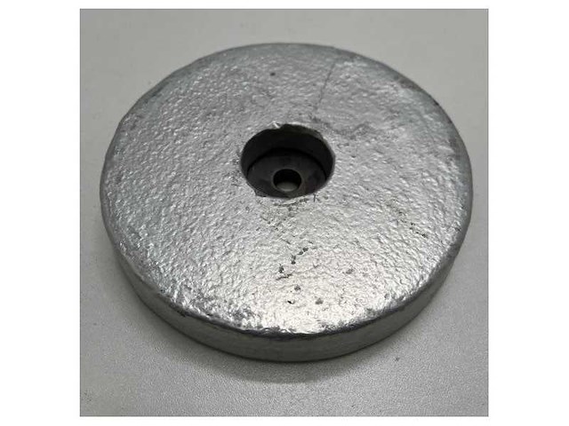 Aluminium bolt-on disc anode ø160x25mm - m12ab - afbeelding 3 van  3