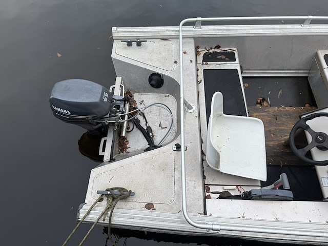 Aluminium boot, buster, s met yamaha 9.9 pk langstaart buitenboordmotor, 2008 - afbeelding 3 van  28