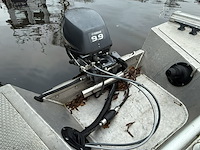 Aluminium boot, buster, s met yamaha 9.9 pk langstaart buitenboordmotor, 2008 - afbeelding 4 van  28