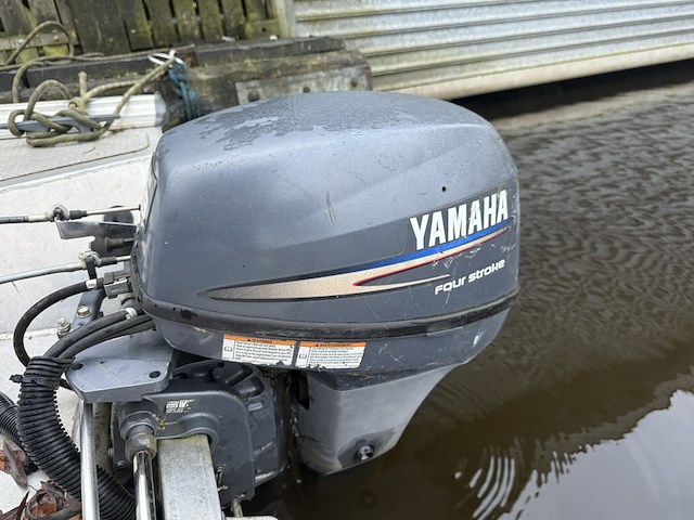 Aluminium boot, buster, s met yamaha 9.9 pk langstaart buitenboordmotor, 2008 - afbeelding 7 van  28