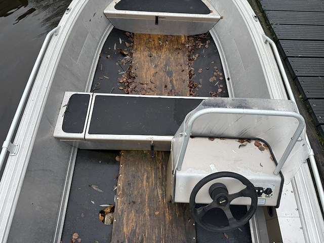 Aluminium boot, buster, s met yamaha 9.9 pk langstaart buitenboordmotor, 2008 - afbeelding 10 van  28