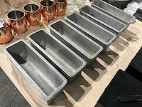 Aluminium broodvorm (6x) - afbeelding 1 van  2