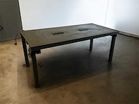 Aluminium bureautafel 180 cm - afbeelding 1 van  7