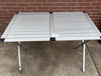 Aluminium campingtafel 120 x 70 cm - afbeelding 1 van  3