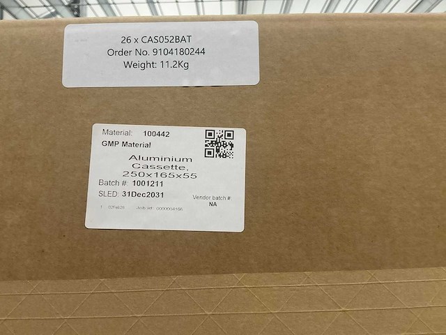 Aluminium cassette 250x165x55 (78x) - afbeelding 4 van  6