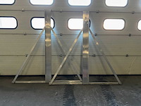 Aluminium constructieframe 200x200cm (2x) - afbeelding 1 van  4