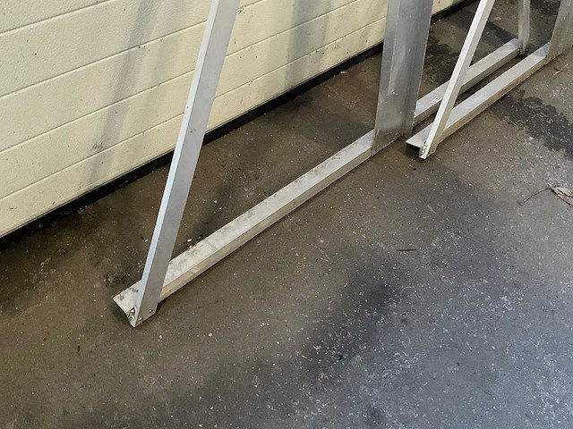 Aluminium constructieframe 200x200cm (2x) - afbeelding 2 van  4