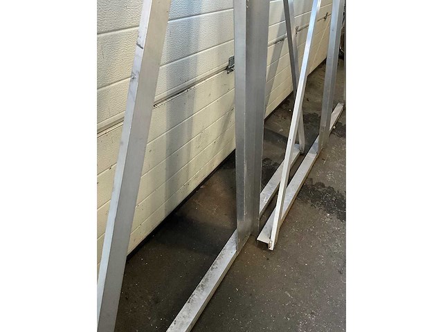 Aluminium constructieframe 200x200cm (2x) - afbeelding 3 van  4